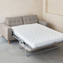 Sofá-cama com colchão, 3 lugares