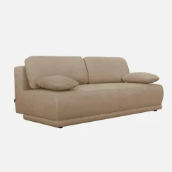Sofá-cama conversível chenille, 3 lugares