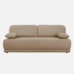 Sofá-cama conversível chenille, 3 lugares