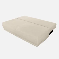 Sofá-cama conversível chenille, 3 lugares