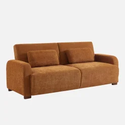 Sofá-cama conversível em tecido, 3 lugares