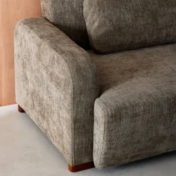 Sofá-cama conversível em tecido, 3 lugares
