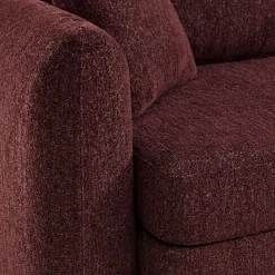 Sofá-cama em tecido bouclé, 3 lugares