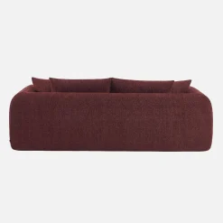 Sofá-cama em tecido bouclé, 3 lugares