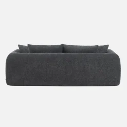 Sofá-cama em tecido bouclé, 3 lugares