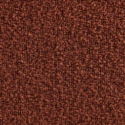 Sofá de canto modular com apoio para os pés em tecido bouclé, 7 lugares