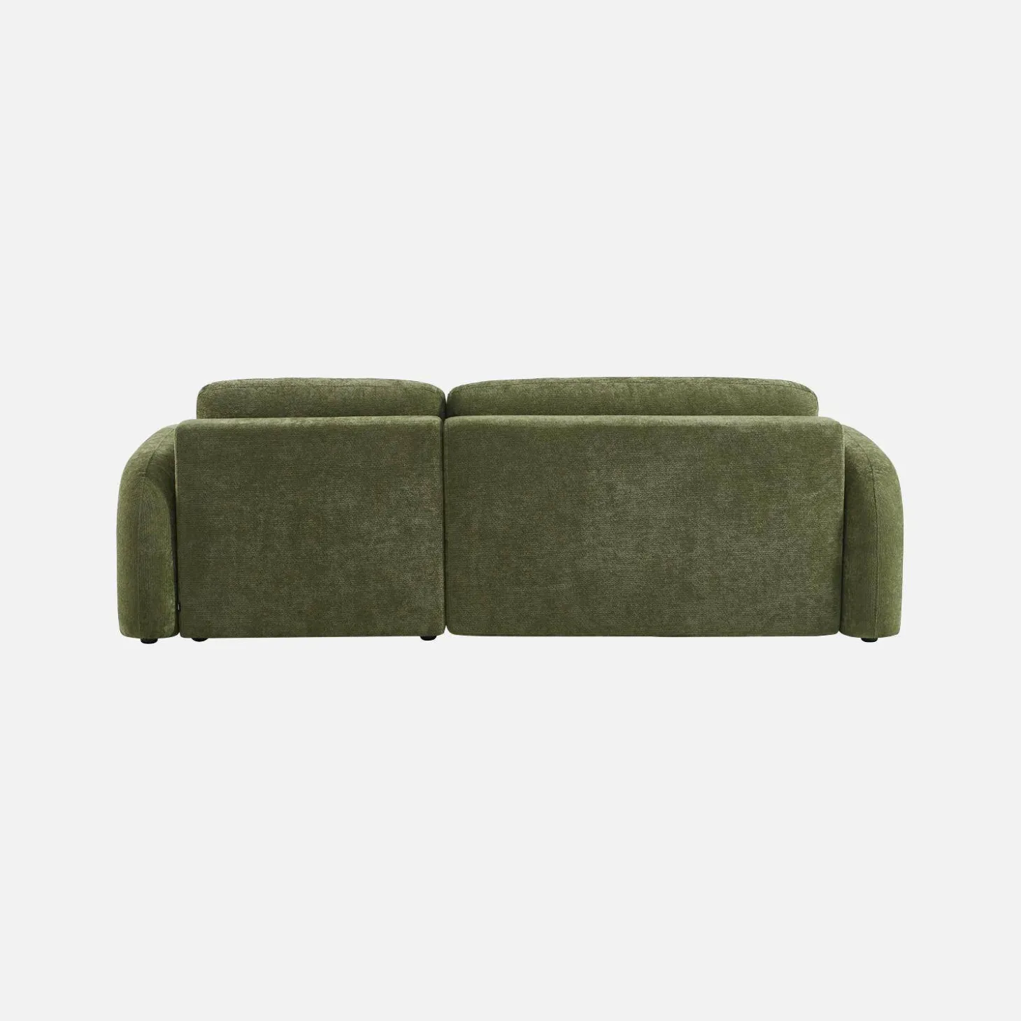 Sofá de canto reversível com chaise longue, cama e baú, 3 lugares