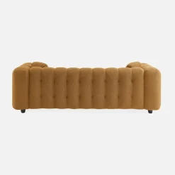 Sofá em tecido bouclé, 3 lugares