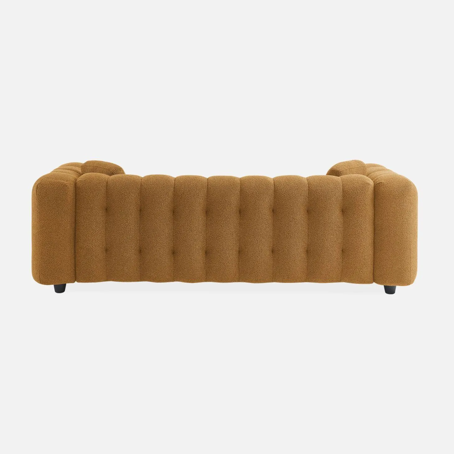 Sofá em tecido bouclé, 3 lugares