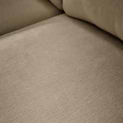 Sofá em tecido liso om capa removível, 2 lugares