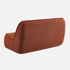 Sofá modular em tecido bouclé, 2 lugares