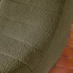 Sofá modular em tecido bouclé, 2 lugares