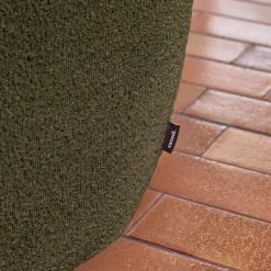 Sofá modular em tecido bouclé, 2 lugares