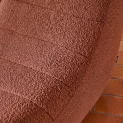 Sofá modular em tecido bouclé, 2 lugares
