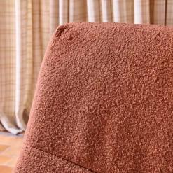 Sofá modular em tecido bouclé, 2 lugares