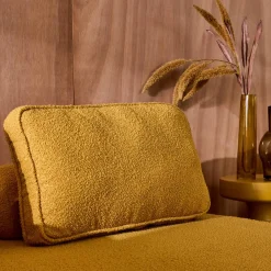 Sofá modular em tecido bouclé, 3 lugares