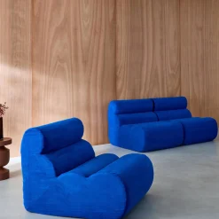 Sofá modular em tecido, 3 lugares