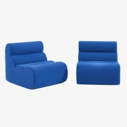 Sofá modular em tecido simple, 2 lugares