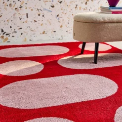 Tapete de interior com padrão moderno