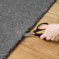 Tapete interior em veludo boucle antracite
