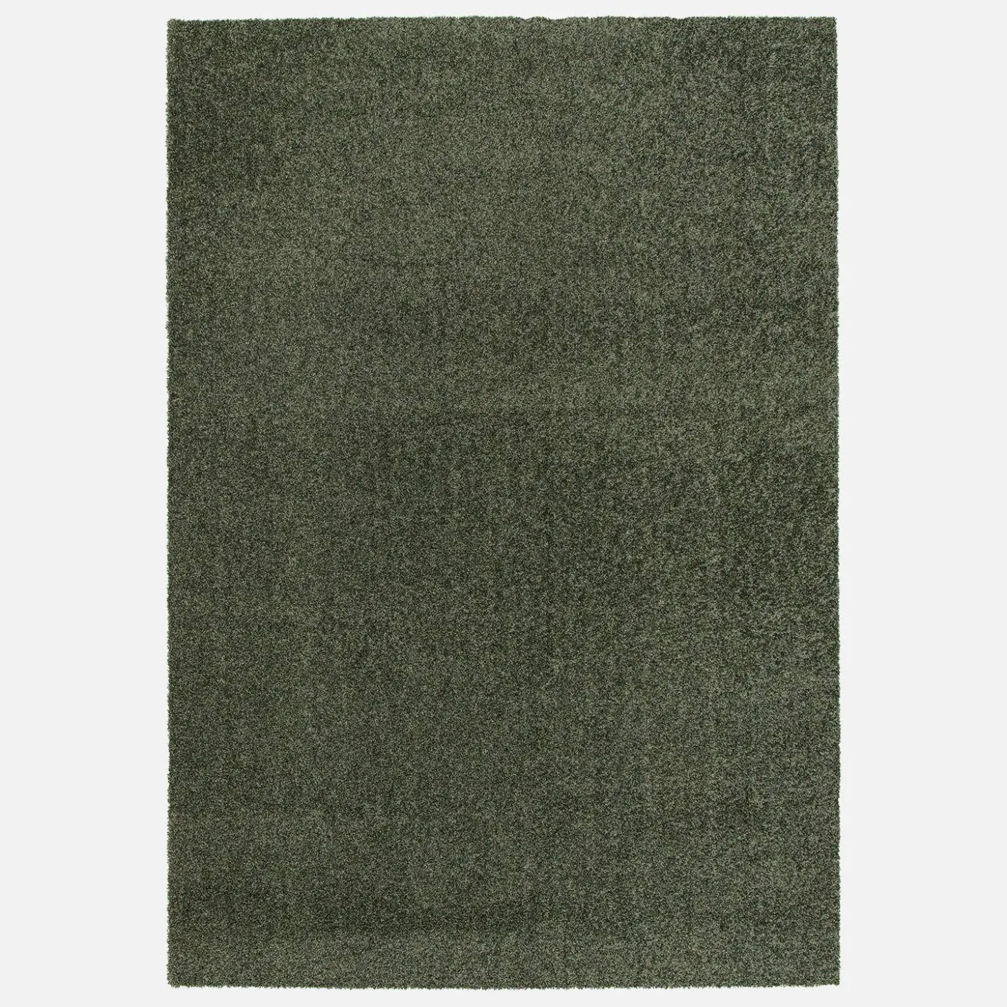 Tapete interior em veludo encaracolado verde escuro