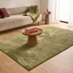 Tapete interior liso verde