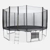 Trampolim 460cm com conjunto de acessórios
