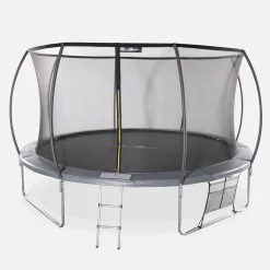 Trampolim 430cm com rede interna e kit de acessórios