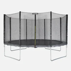 Trampolim com rede de proteção, 430cm