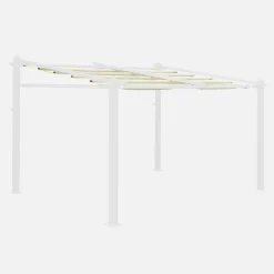 3x4m Murum, cobertura do toldo para pérgola